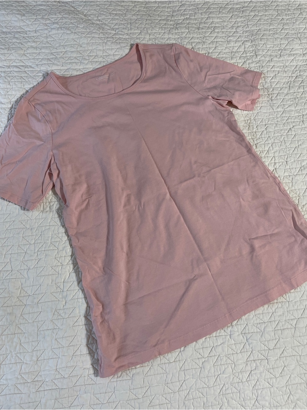 Coldwater Creek Pink Short Sleeve Tee